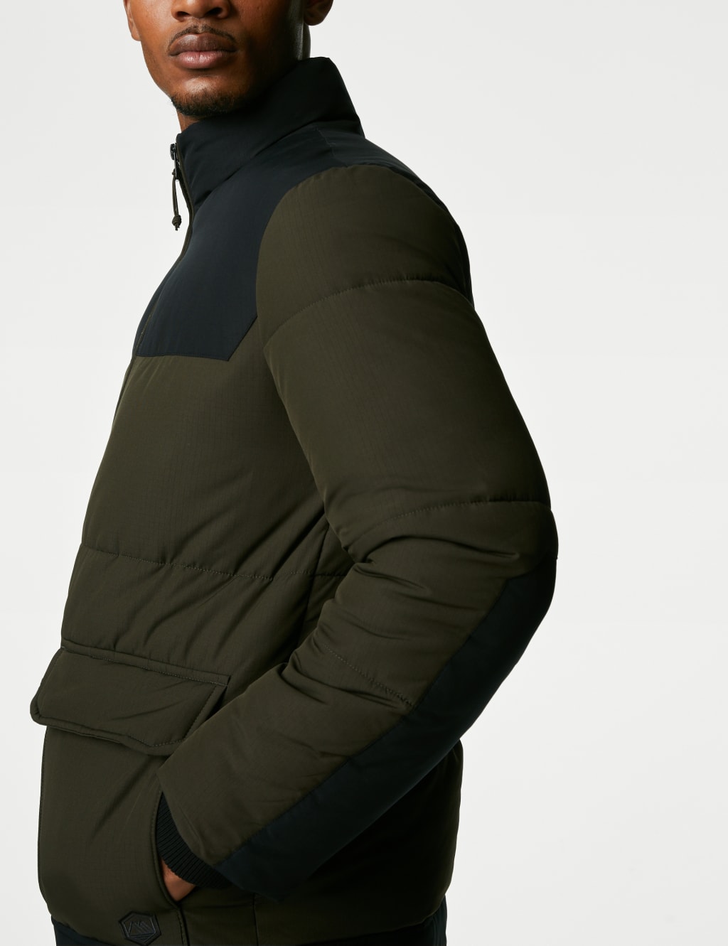Padded jacket clearance with stormwear