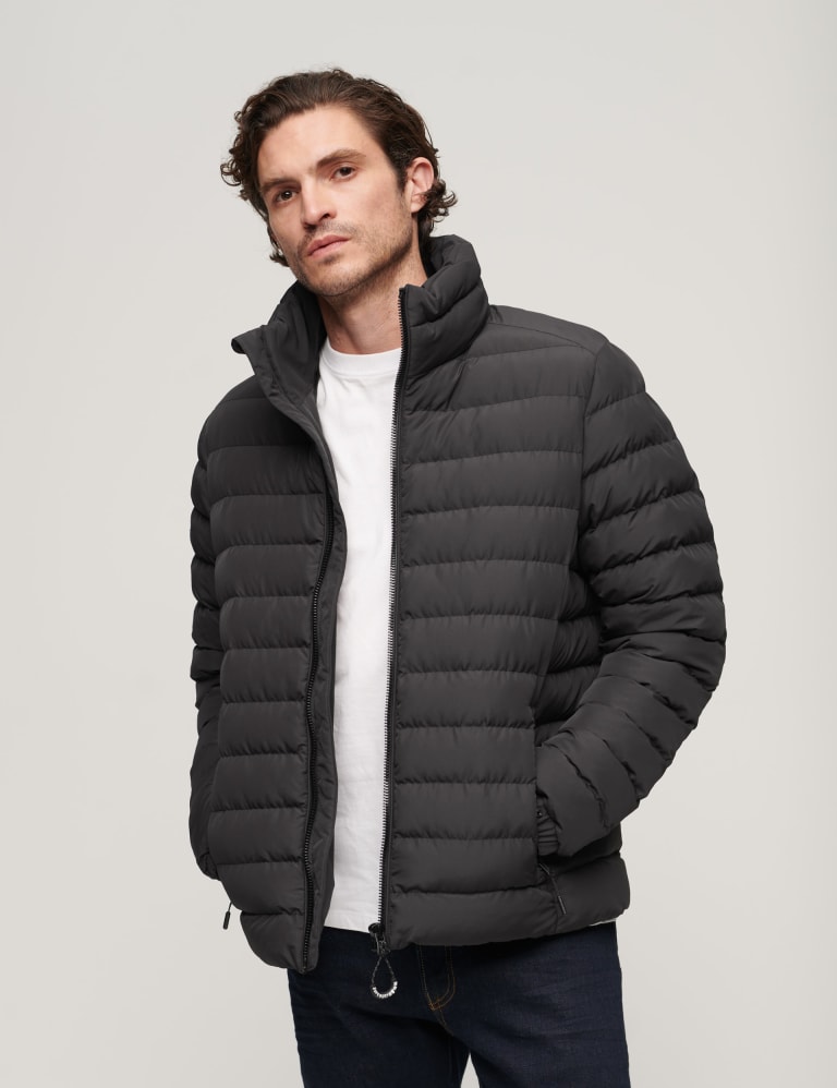 Superdry Academy Clubhouse Jacket Black