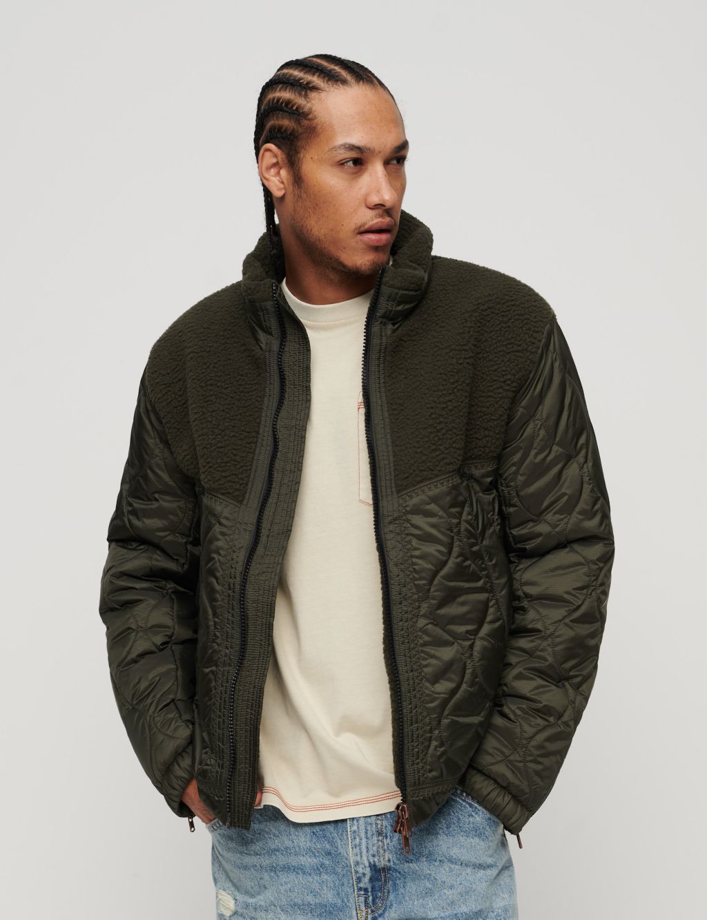 Padded Quilted Jacket | Superdry | M&S