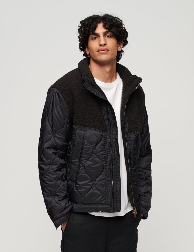 M&s quilted jacket mens hotsell