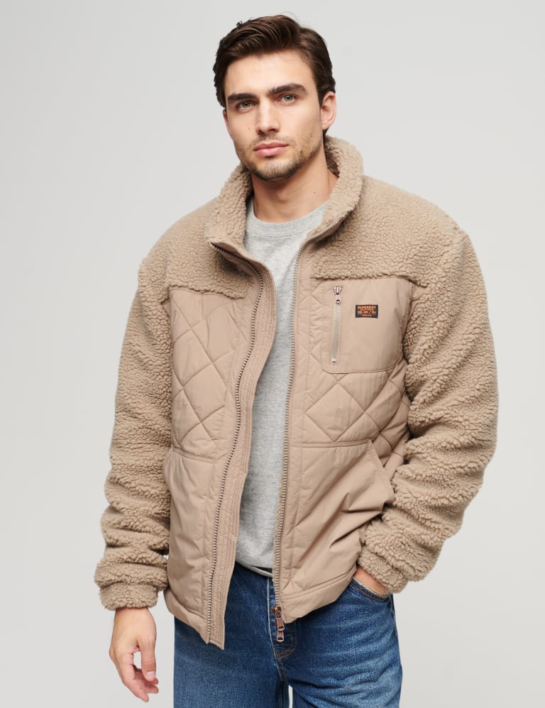 Superdry mens quilted jacket outlet
