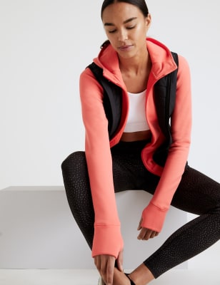 Hooded running online gilet