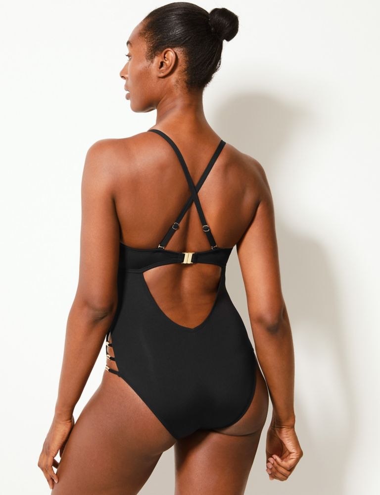 Padded Strappy Bandeau Swimsuit 6 of 6