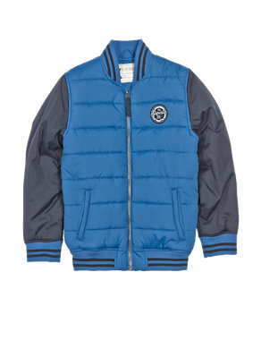 Padded Thermal Baseball Jacket with Stormwear™ (5-14 Years) Image 2 of 3