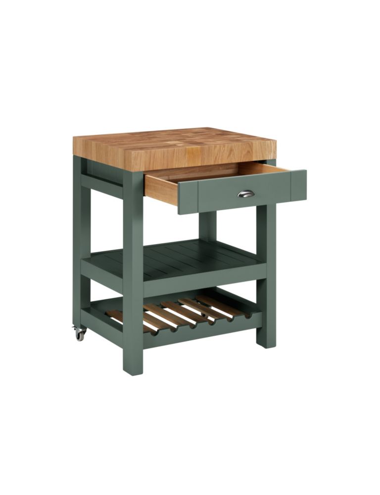 Padstow Butchers Block - Green 3 of 7