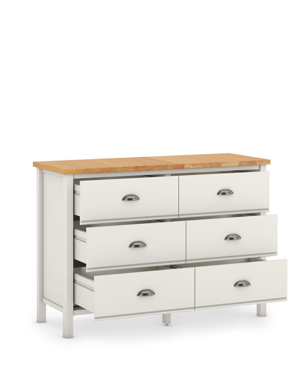 Padstow Wide 6 Drawer Chest 6 of 7