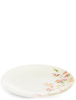 Painterly Floral Dinner Plate Image 2 of 4