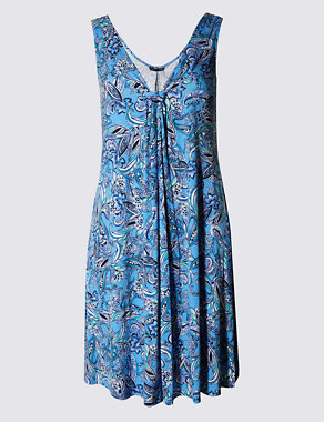 Paisley Jersey Beach Vest Dress with Cool Comfort™ Technology Image 2 of 3