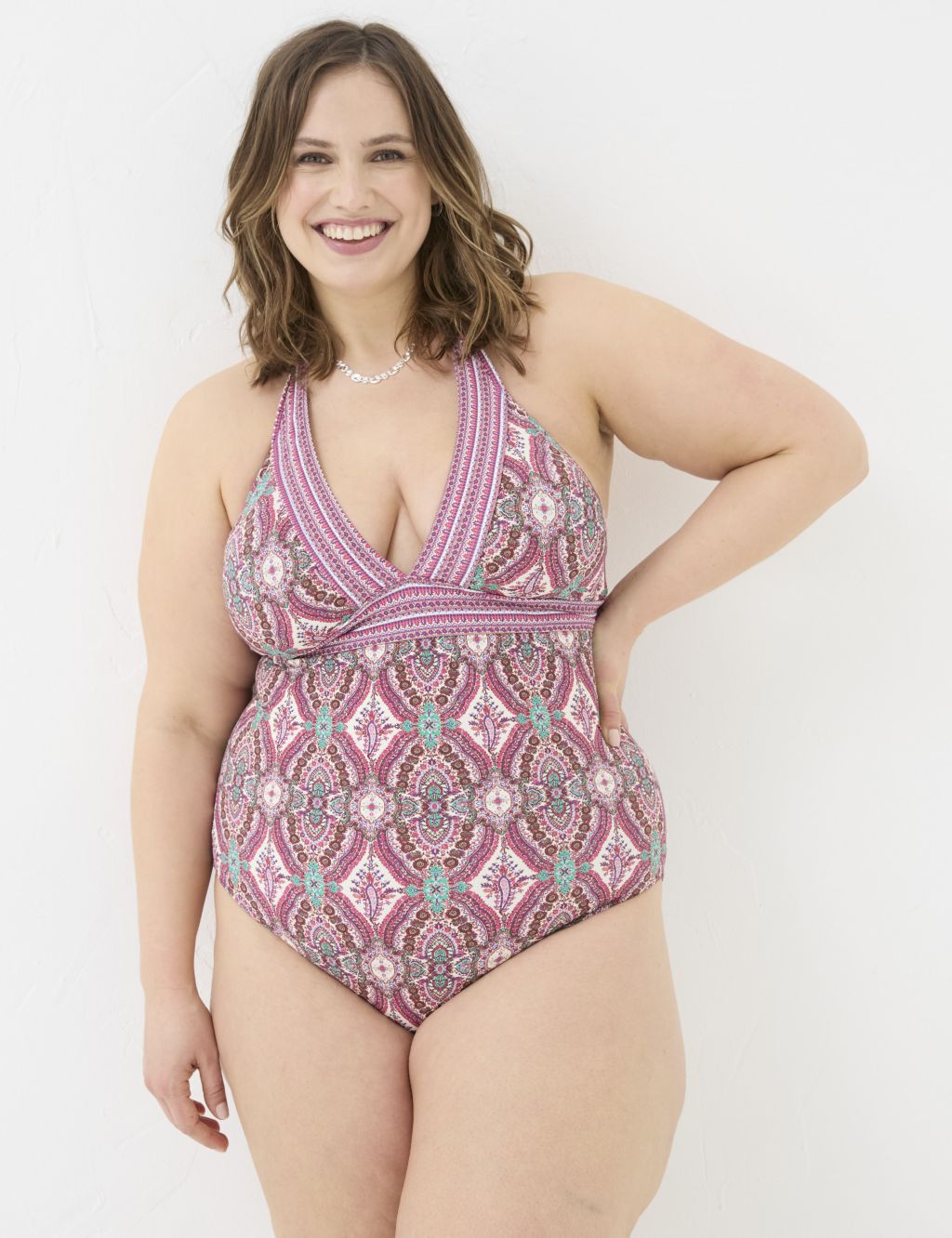 Paisley Padded Halterneck Swimsuit 5 of 5
