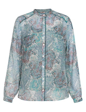 Paisley Print Blouse with Camisole Image 2 of 6