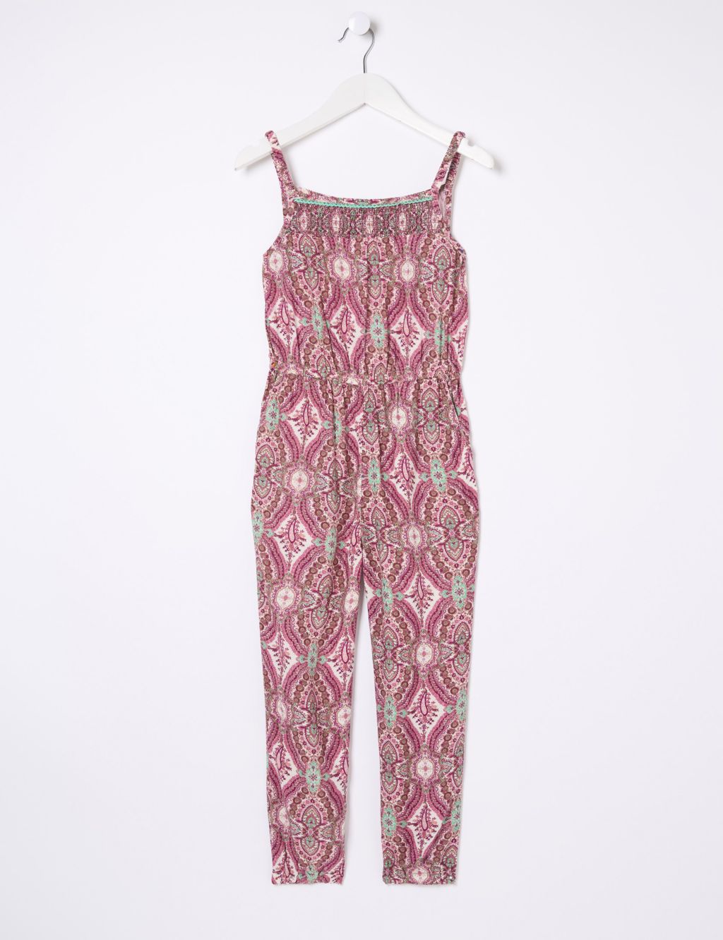 Paisley Shirred Jumpsuit (3-13 Yrs) 1 of 5