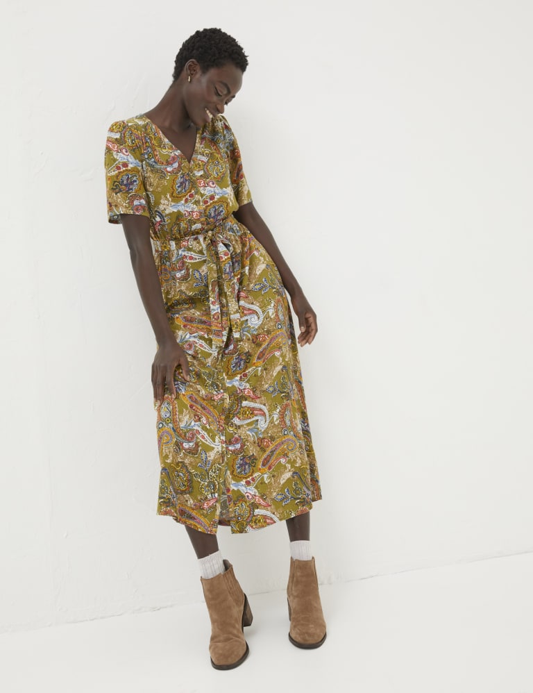 Tie waist tea dress clearance