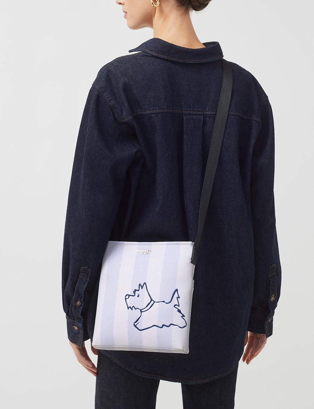 Palace Gardens Striped Cross Body Bag Radley M&S