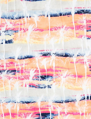 Palm Burnout Effect Scarf Image 2 of 3
