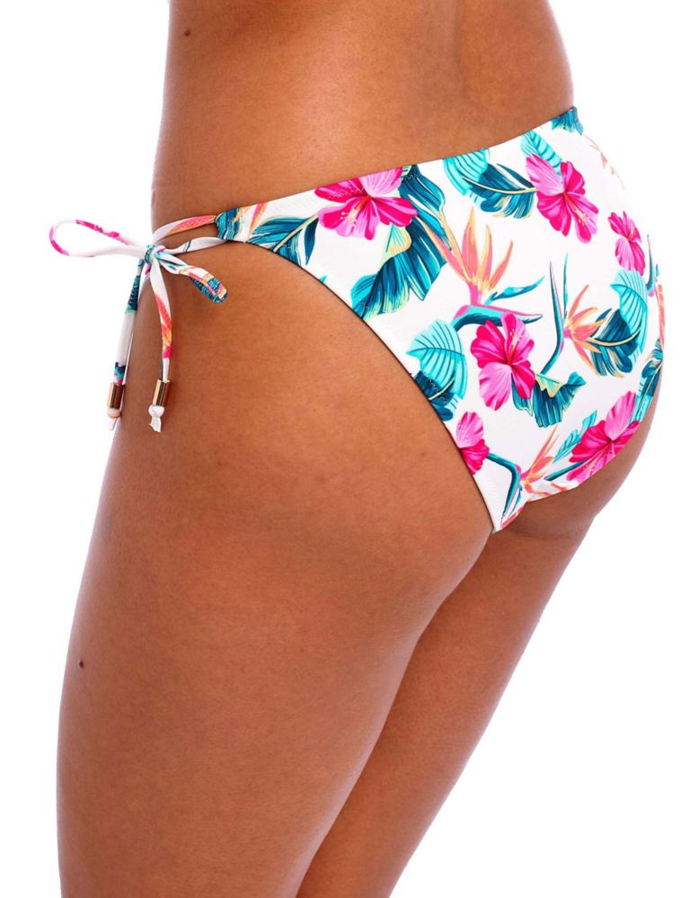 Palm Paradise Tie Side Bikini Bottoms 5 of 6