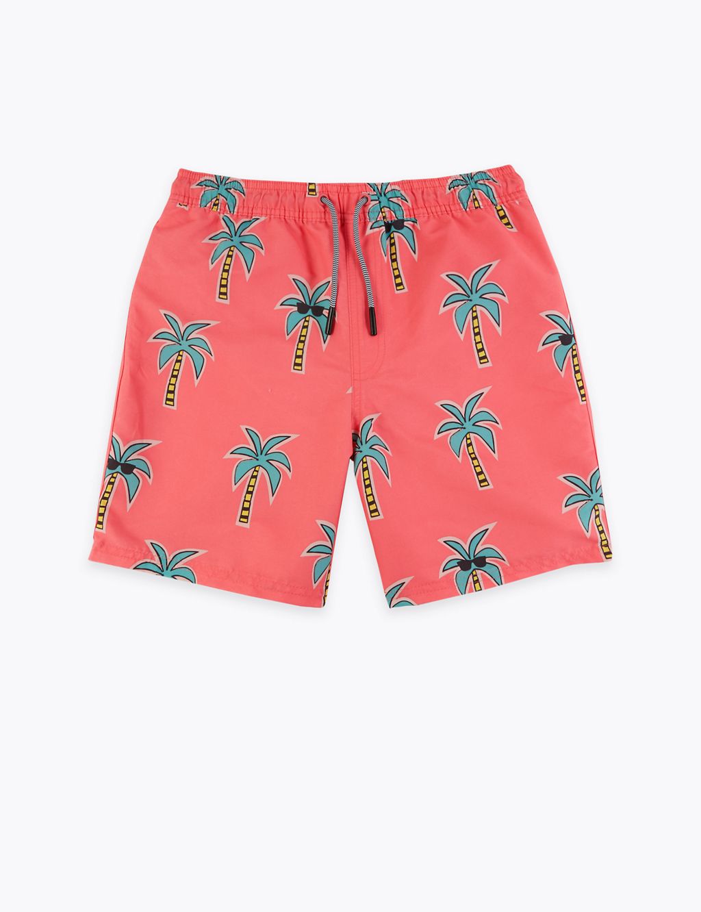 Palm Print Swim Shorts (6-16 Yrs) | M&S