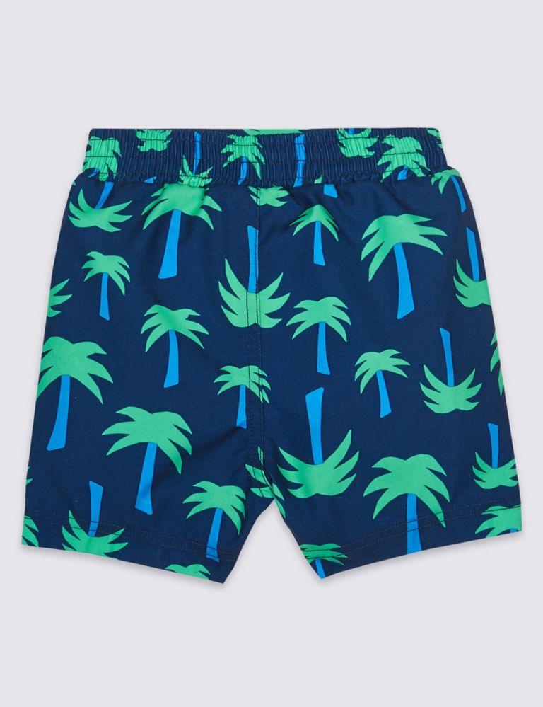 Palm Print Swim Shorts 2 of 4