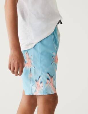 Palm Tree Swim Shorts (6-16 Yrs) | M&S Collection | M&S