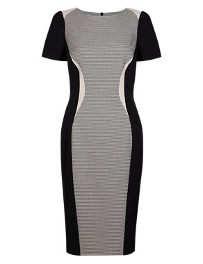 Panelled Bodycon Dress Image 2 of 5