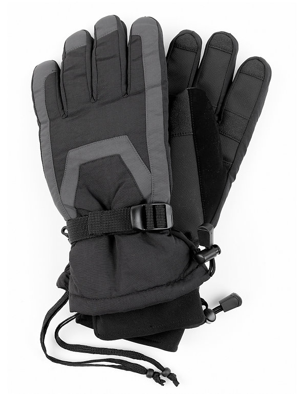 Panelled Ski Gloves Image 1 of 1