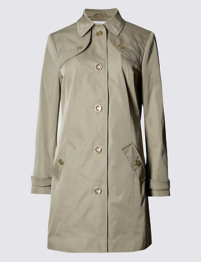 Panelled Trench Coat Image 2 of 4