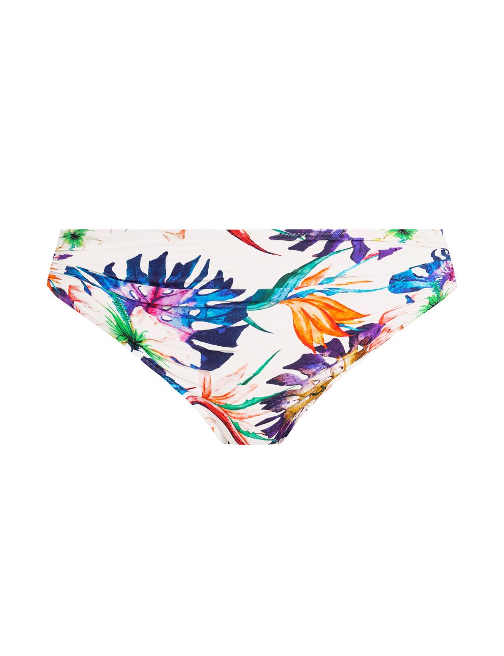 Paradiso Floral High Waisted Bikini Bottoms | Fantasie | M&S
