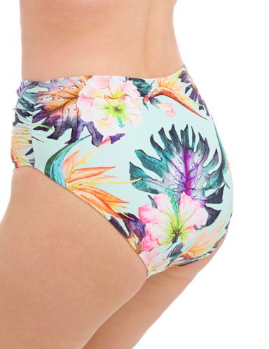 Paradiso Floral Wired Twist Front Bandeau Bikini Top 6 of 6