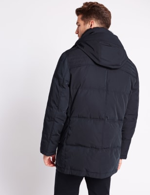 Blue harbour down & feather parka with on sale stormwear