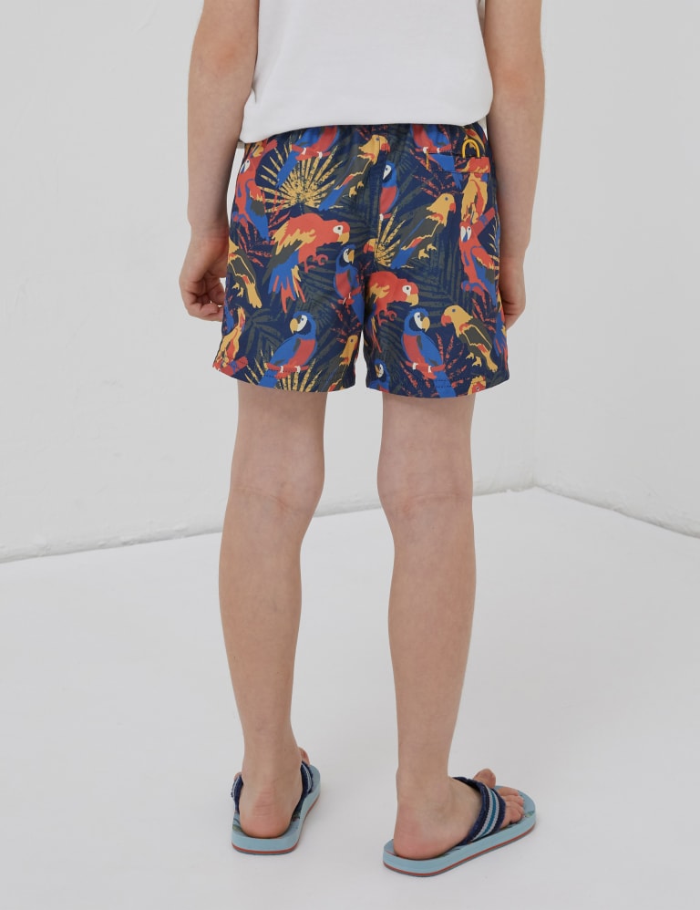 Parrot swim shorts top