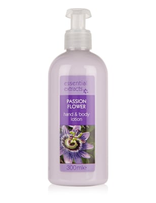 Passion Flower Hand & Body Lotion 300ml Essential Extracts M&S