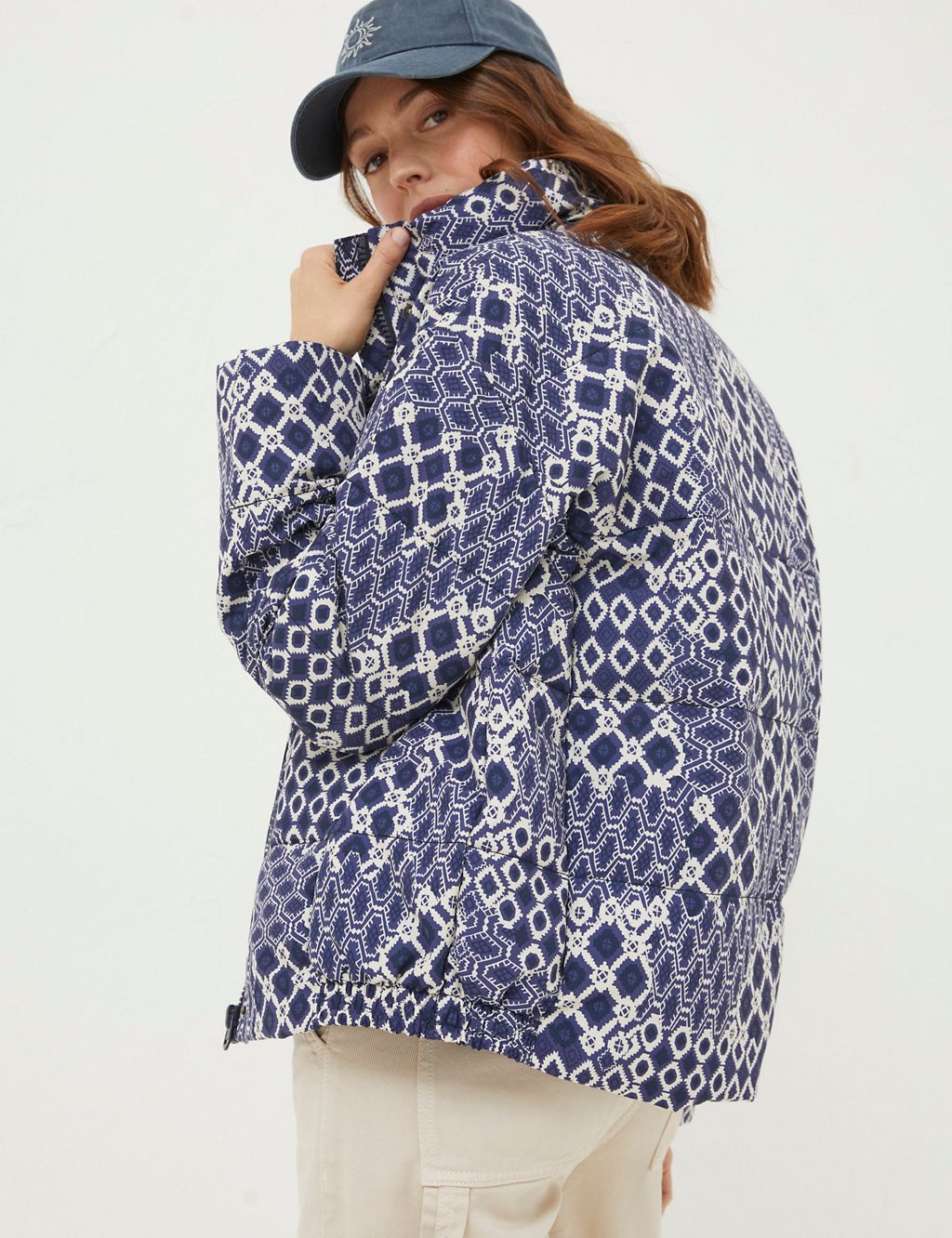 Patchwork Padded Puffer Jacket 2 of 5