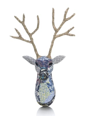 Patchwork Stag Head M S