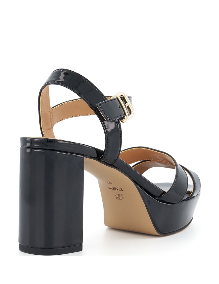 Dune outlet platform sandals