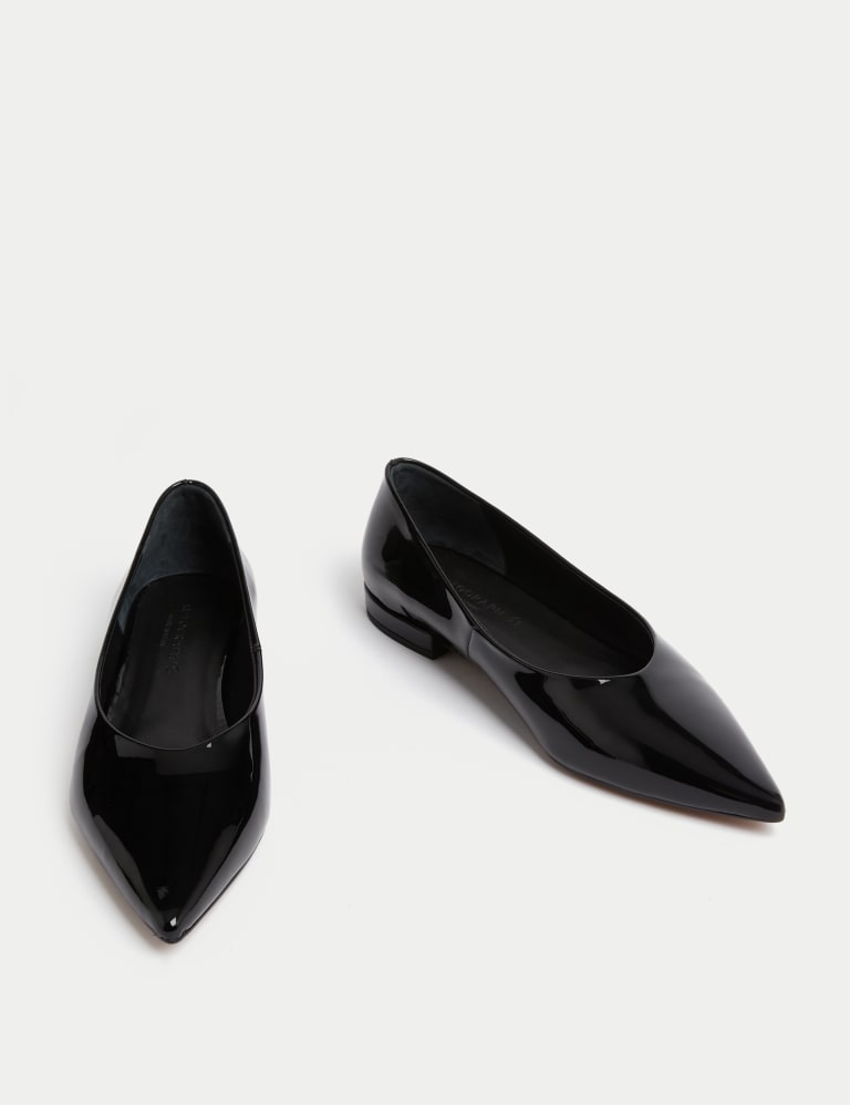 Patent Flat Pointed Pumps 2 of 3