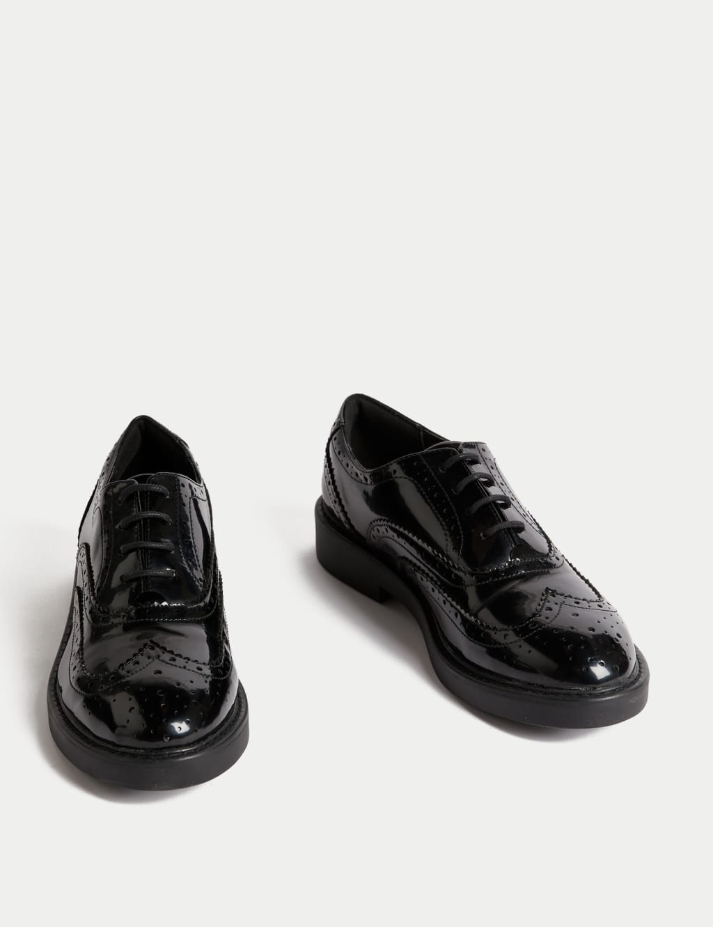 Patent leather brogues womens hot sale
