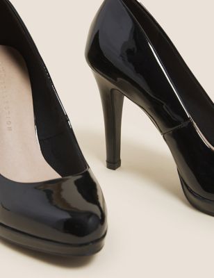 Patent Stiletto Heel Court Shoes | M\u0026S 