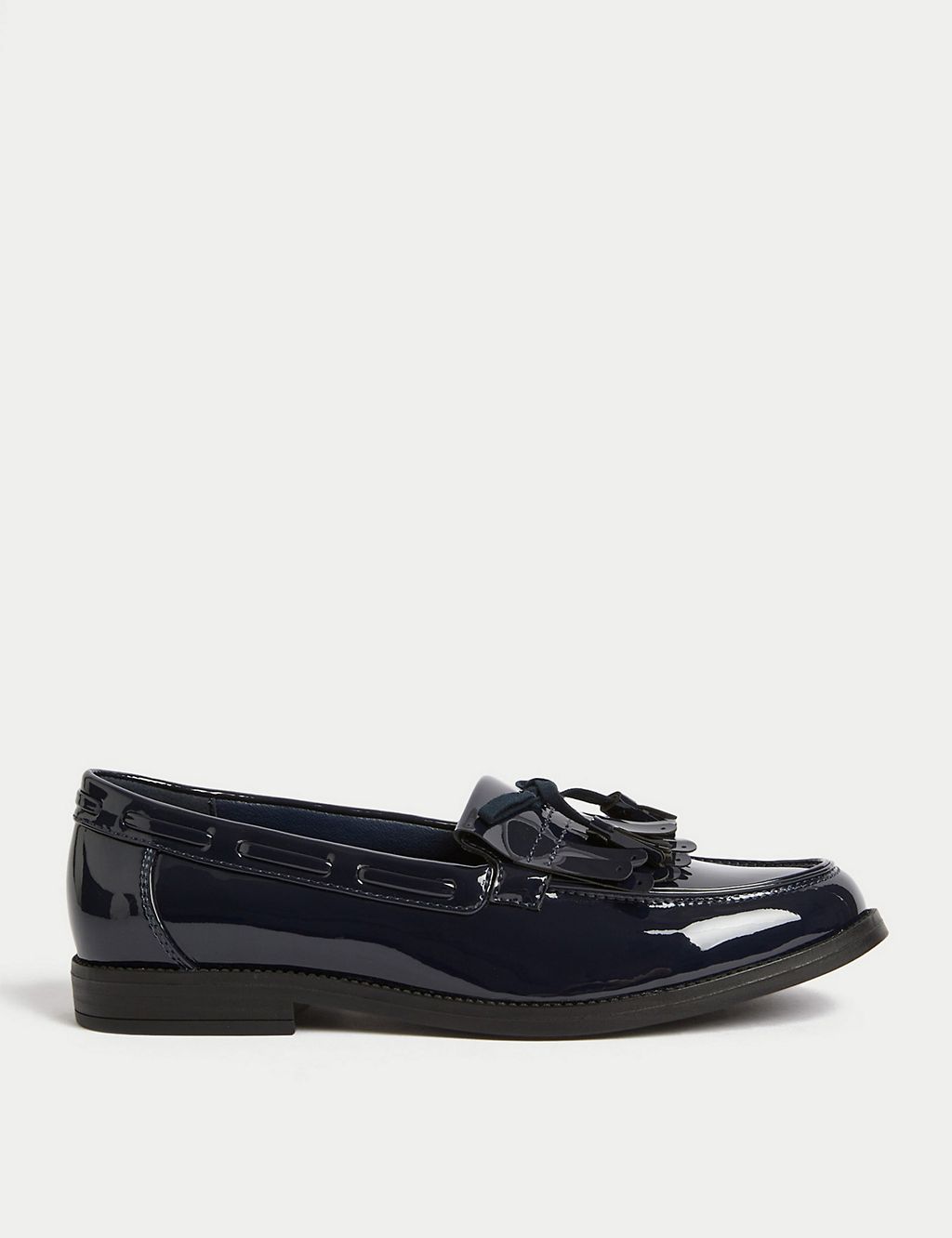 Patent Tassel Bow Loafers 3 of 3