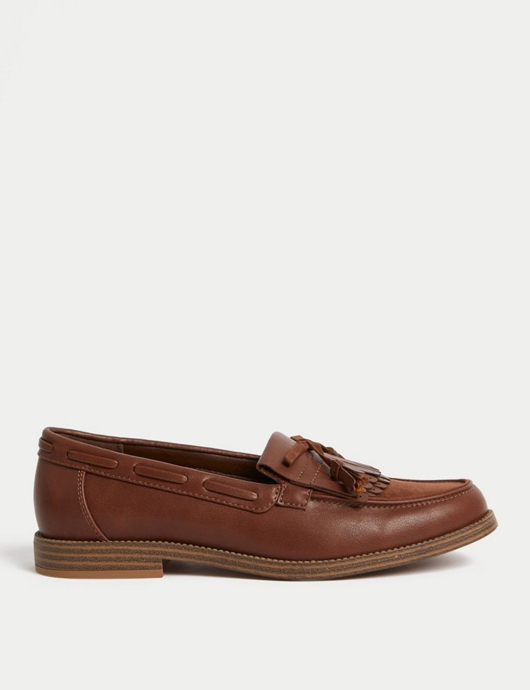 Patent Tassel Bow Loafers 3 of 3