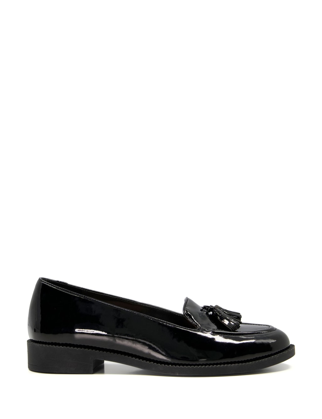 Patent Tassel Flat Loafers 1 of 4