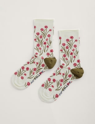 Patterned Ankle Socks | Seasalt Cornwall | M&S