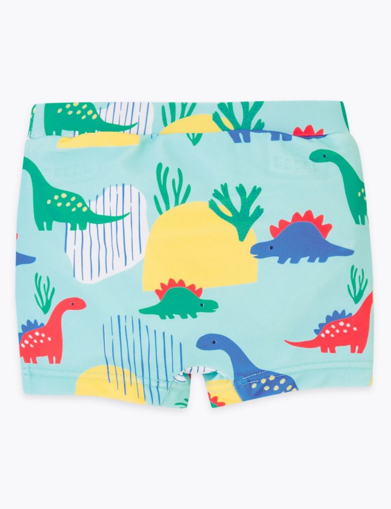 Patterned Swim Trunks (0-3 Years) 2 of 2