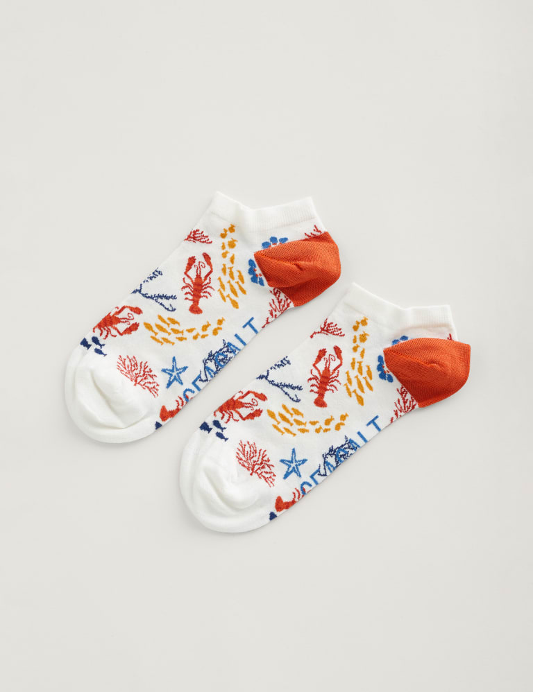 Patterned Trainer Socks 1 of 1