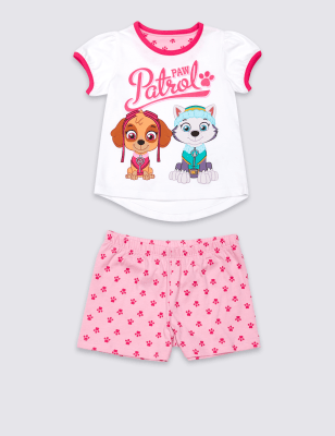 Paw Patrol Short Pyjamas 1 6 Years M S