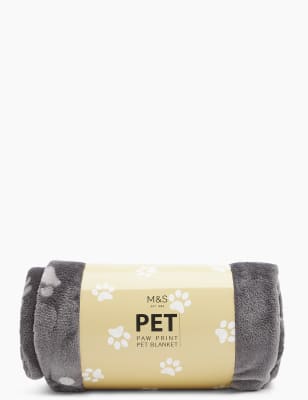 Paw print pet blanket sale