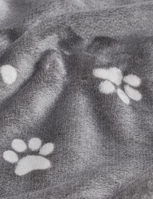 Paw print 2025 pet blanket