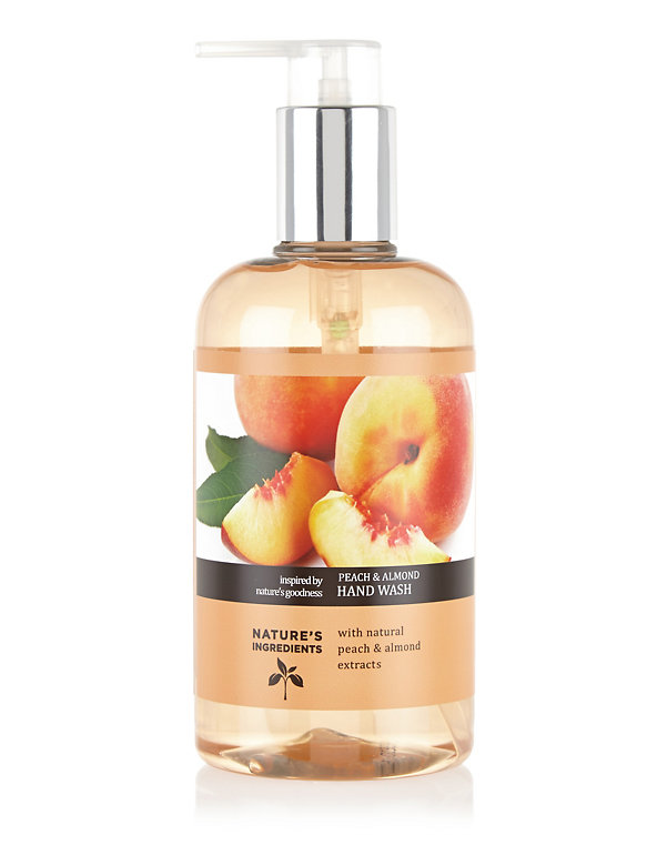 Peach & Almond Hand Wash 300ml Image 1 of 1