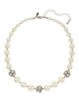 Pearl Effect Collar Necklace | M&S Collection | M&S