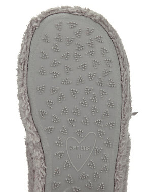 Pearl Effect Mule Slippers Image 2 of 4