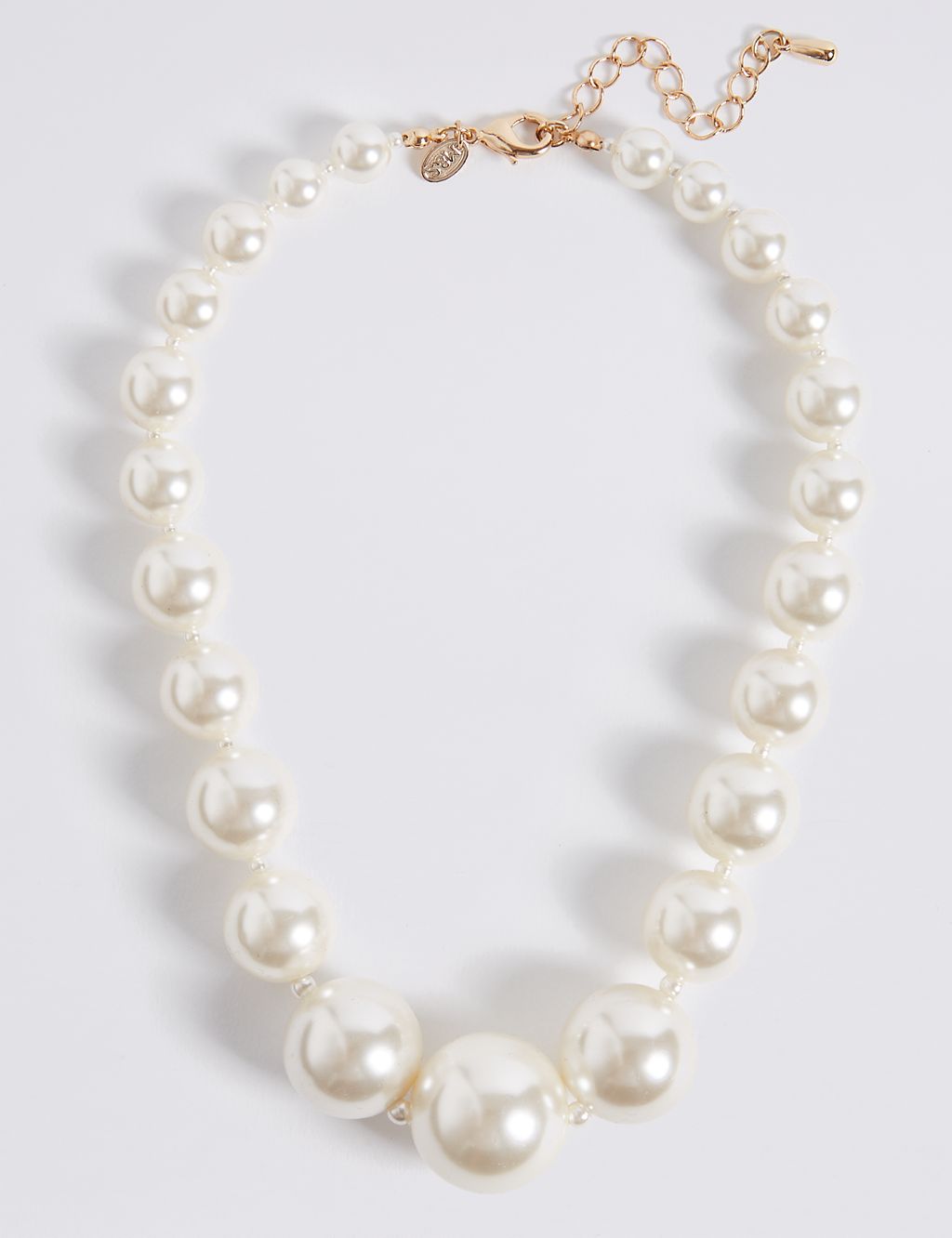 Pearl Effect Necklace 2 of 2