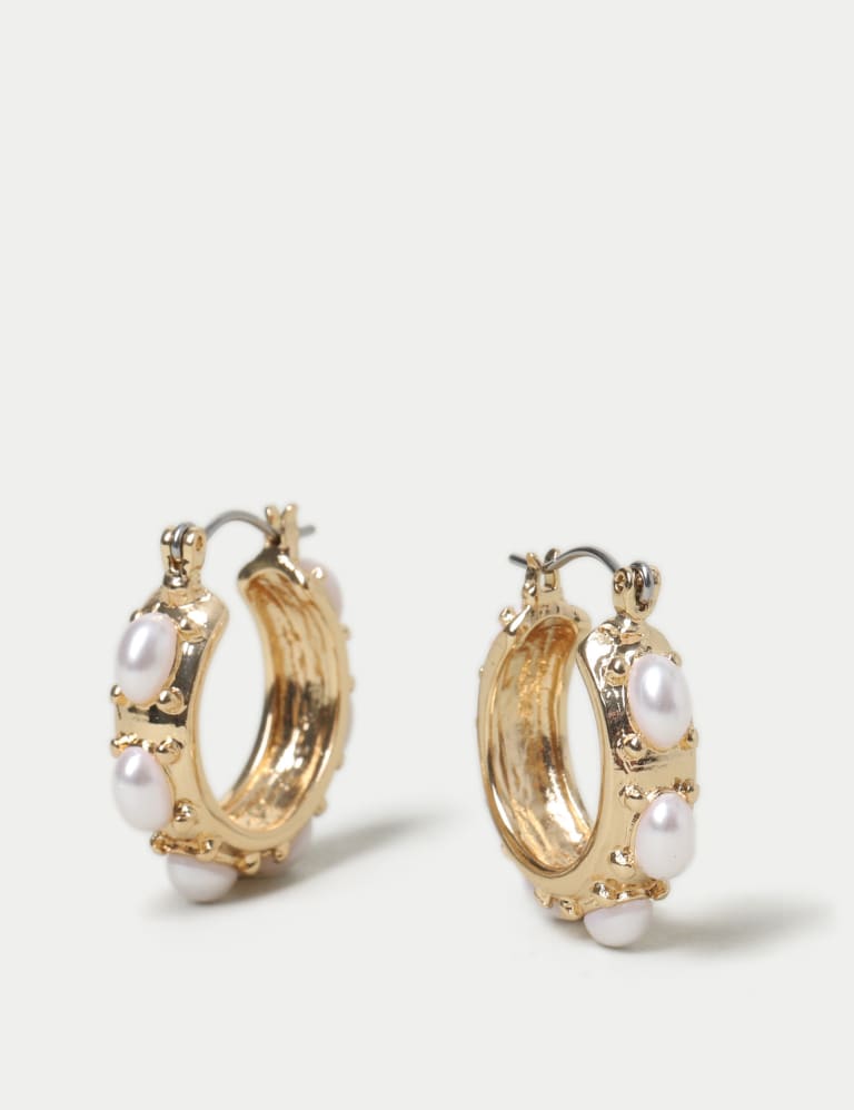 M&s best sale pearl earrings